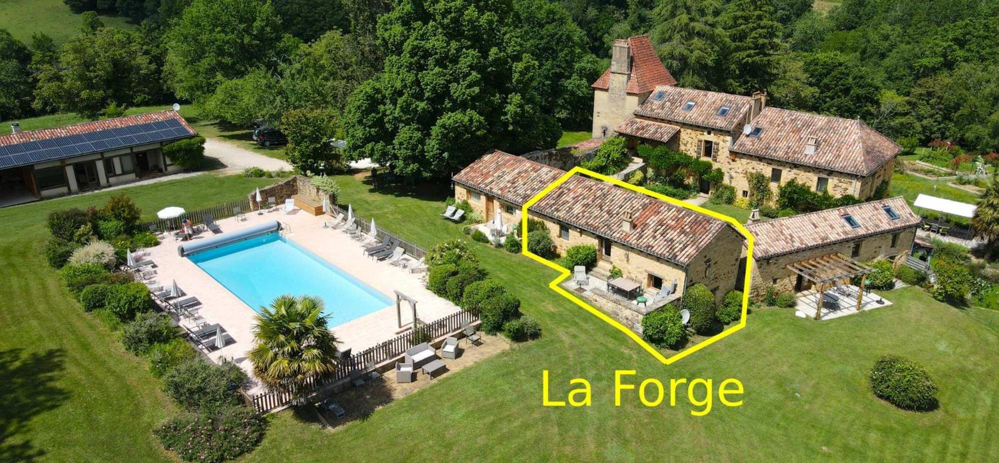 Domaine De Cournet Haut, A 17Th Century Property Set On A Calm, Idyllic Domain With Pool, Tennis, Bikes And More Les Vauries Esterno foto