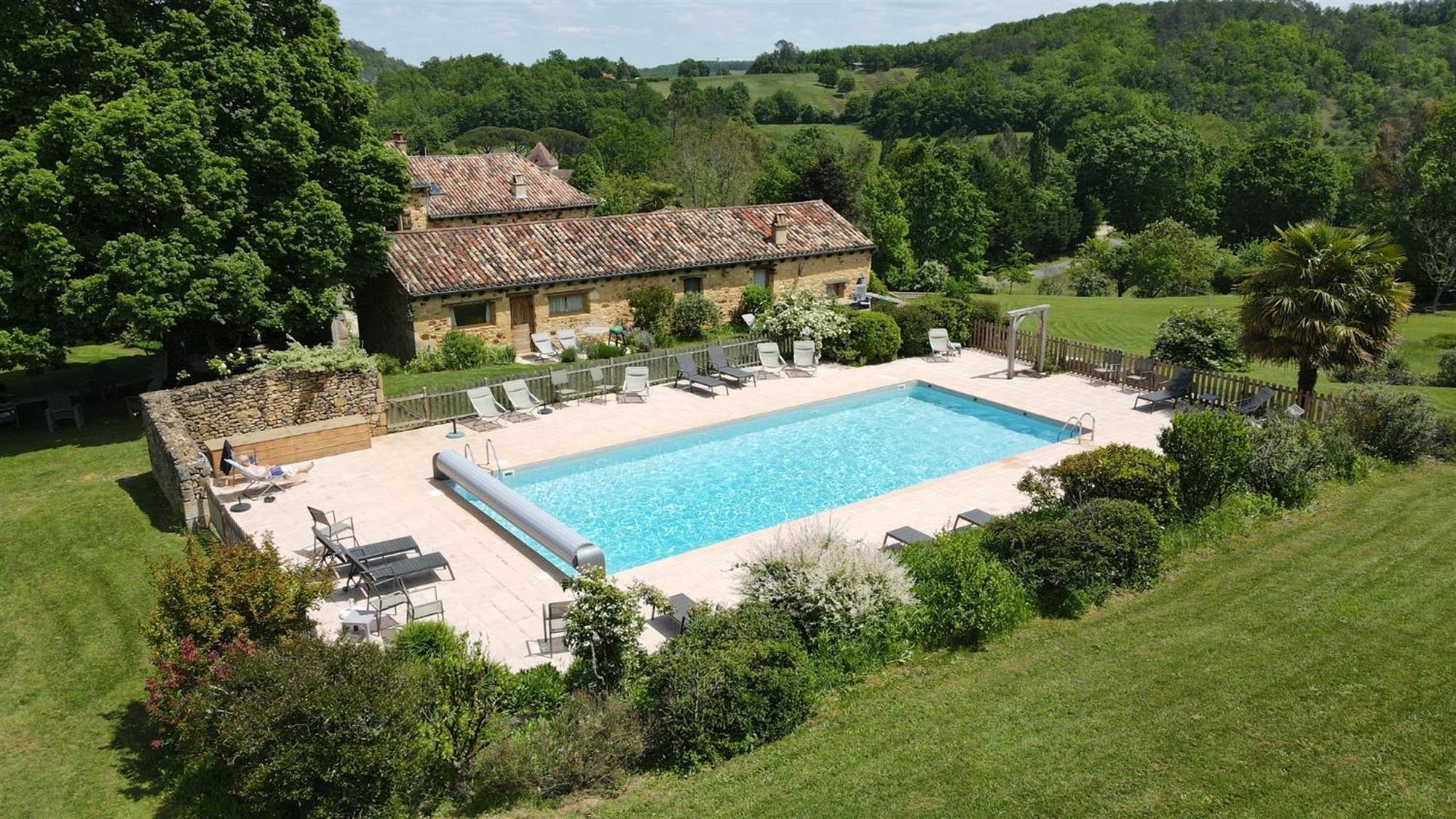 Domaine De Cournet Haut, A 17Th Century Property Set On A Calm, Idyllic Domain With Pool, Tennis, Bikes And More Les Vauries Esterno foto