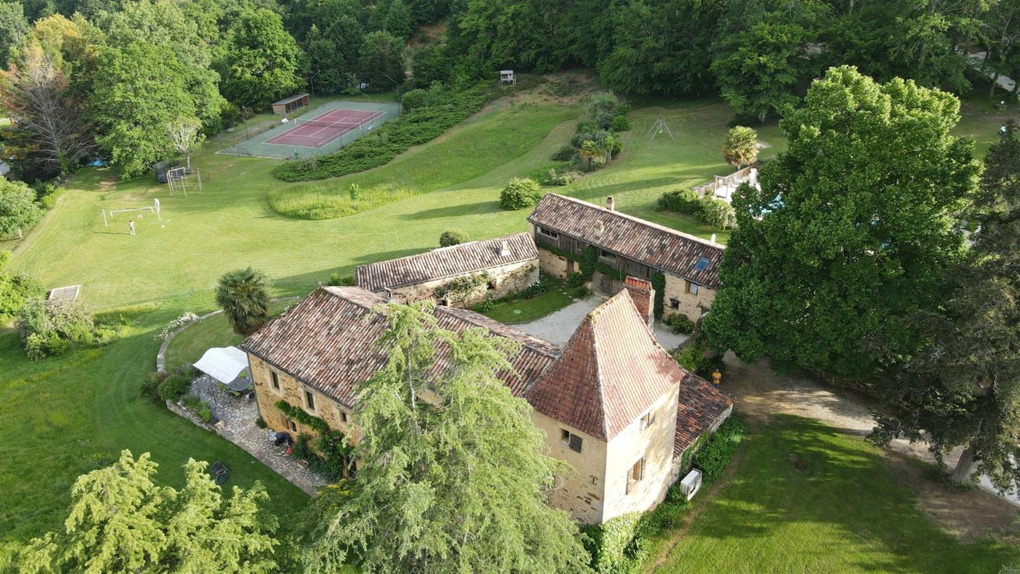 Domaine De Cournet Haut, A 17Th Century Property Set On A Calm, Idyllic Domain With Pool, Tennis, Bikes And More Les Vauries Esterno foto