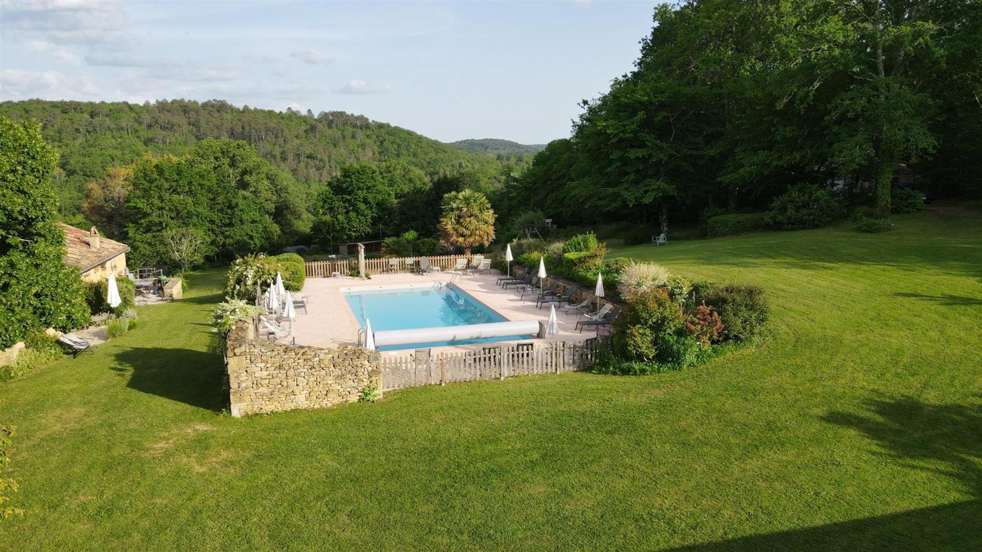 Domaine De Cournet Haut, A 17Th Century Property Set On A Calm, Idyllic Domain With Pool, Tennis, Bikes And More Les Vauries Esterno foto
